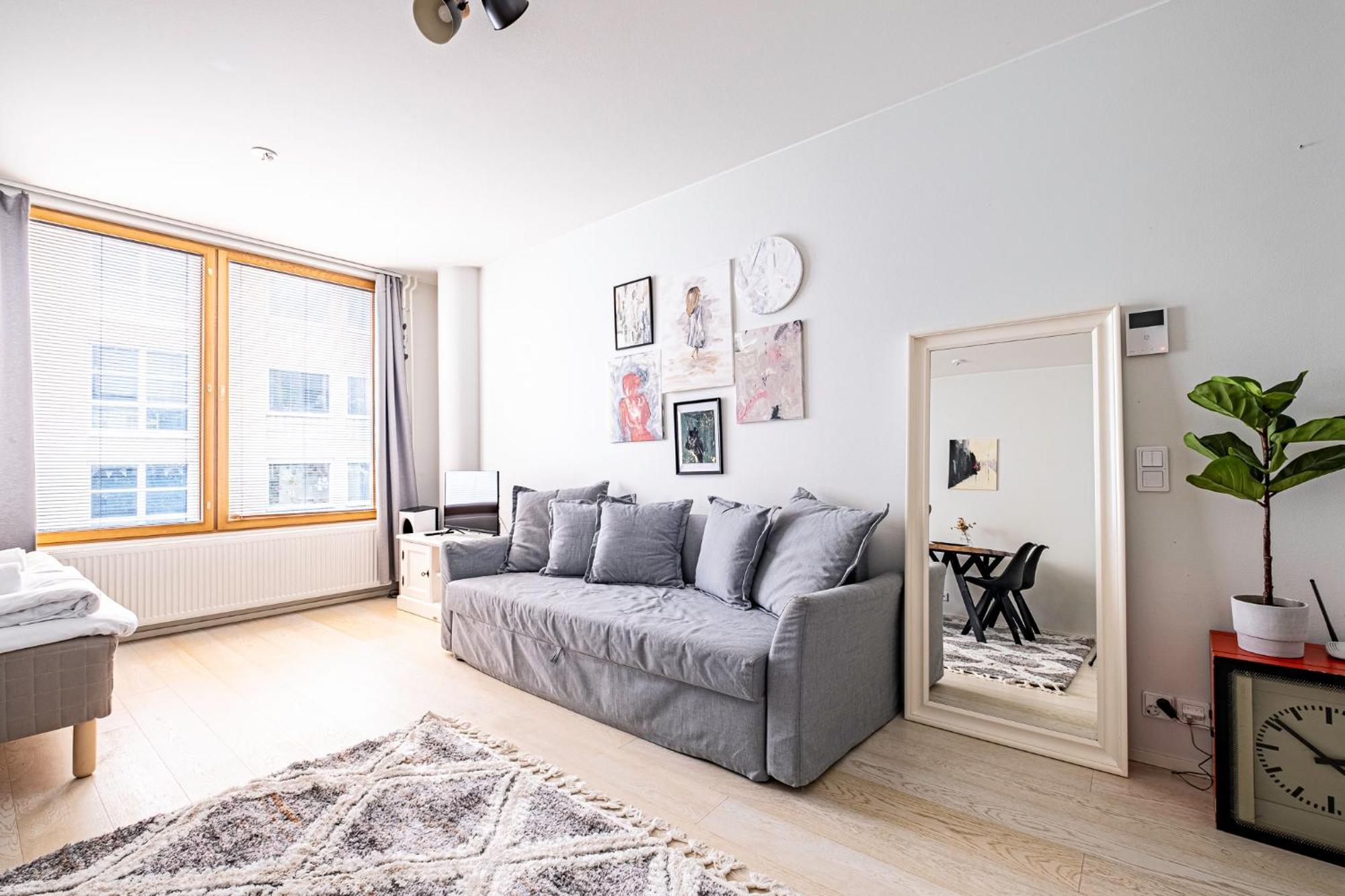 הלסינקי Nice Studio Apartment On A Pedestrian Street מראה חיצוני תמונה
