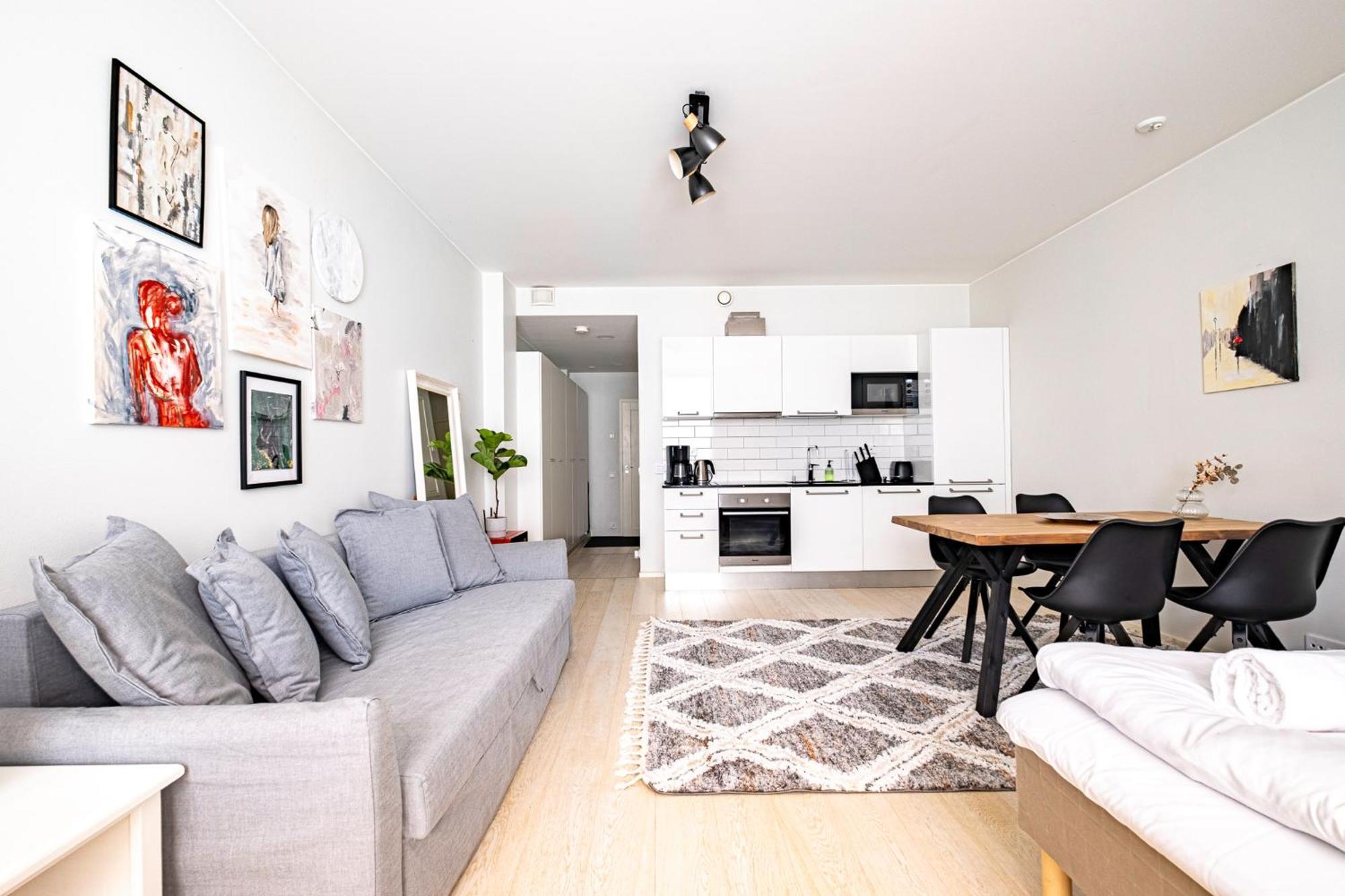 הלסינקי Nice Studio Apartment On A Pedestrian Street מראה חיצוני תמונה